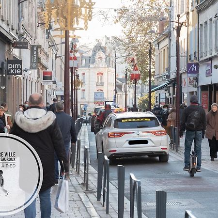 Апартаменти Cote Cour - Gare/Centre, Neuf, Clim Шатору Екстер'єр фото